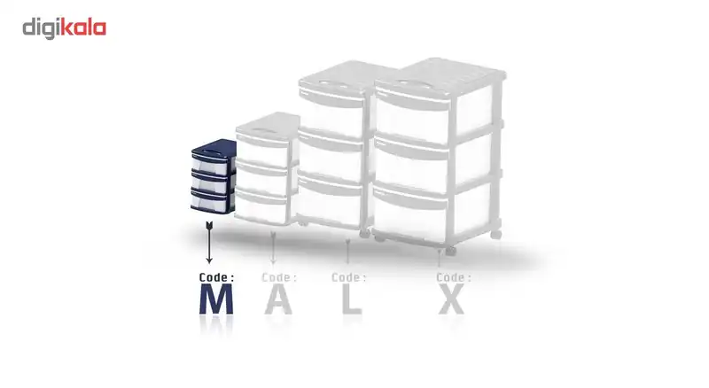 ارگانایزر ممتاز پلاستیک مدل M4