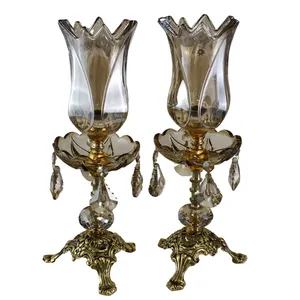 شمعدان کد AL-9040070 مجموعه 2 عددی