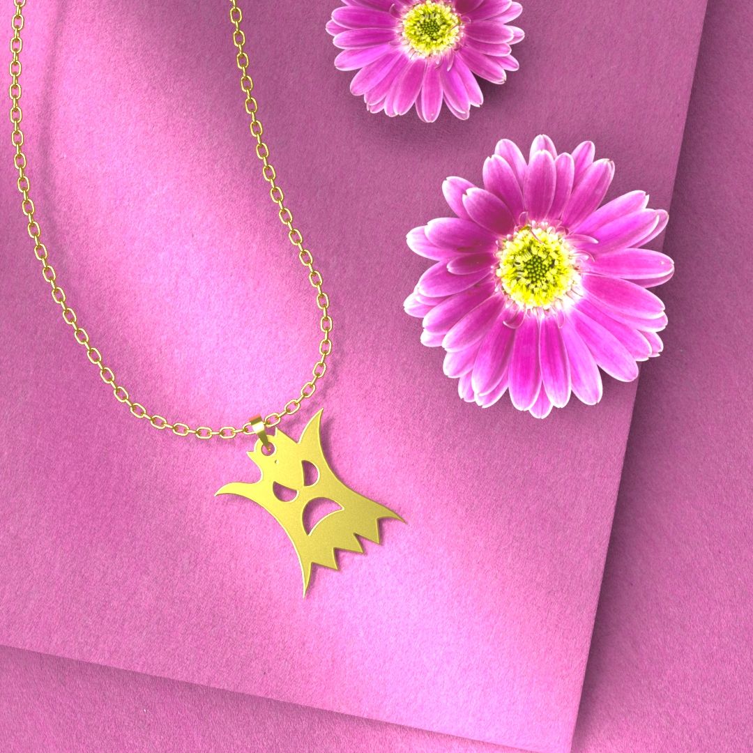 گردنبند طلا 18 عیار زنانه مدوپد مدل هالووین کد G3-1-1048 -  - 4