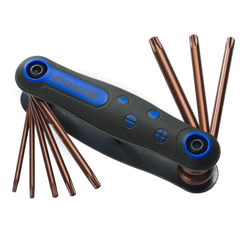 مجموعه 8 عددی آچار آلن تاشو هاردکس مدل L-Star