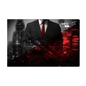 تابلو شاسی عرش مدل  AS241  طرح hitman سایز 20x30 سانتی متر