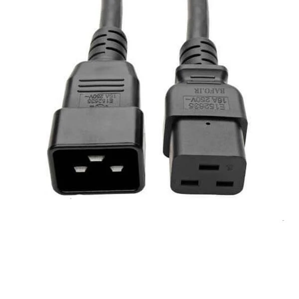 کابل برق بک تو بک بافو مدل 3x1.5 mm-C20-C19 طول 3 متر