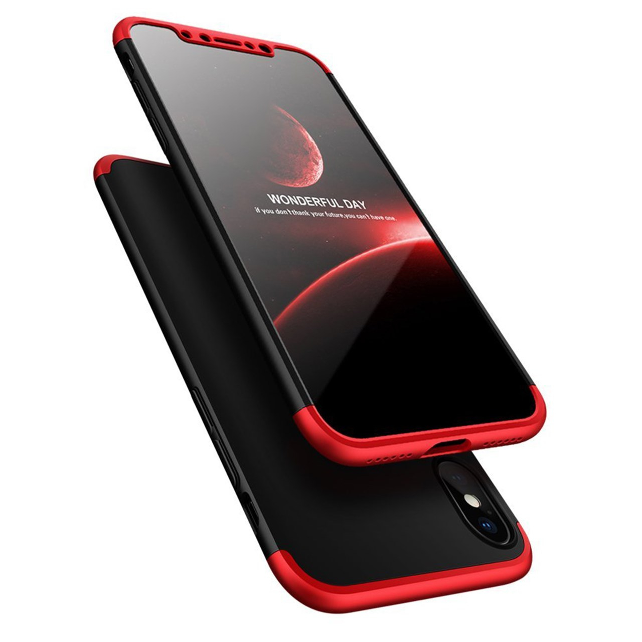 کاور محافظ 360 درجه مدلGKK مناسب برای گوشی iPhone X