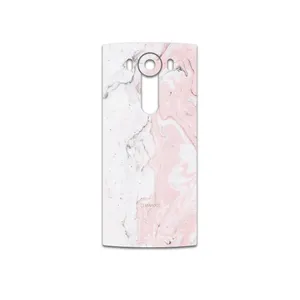 MAHOOT Blanco-Pink-Marble Cover Sticker for LG V10