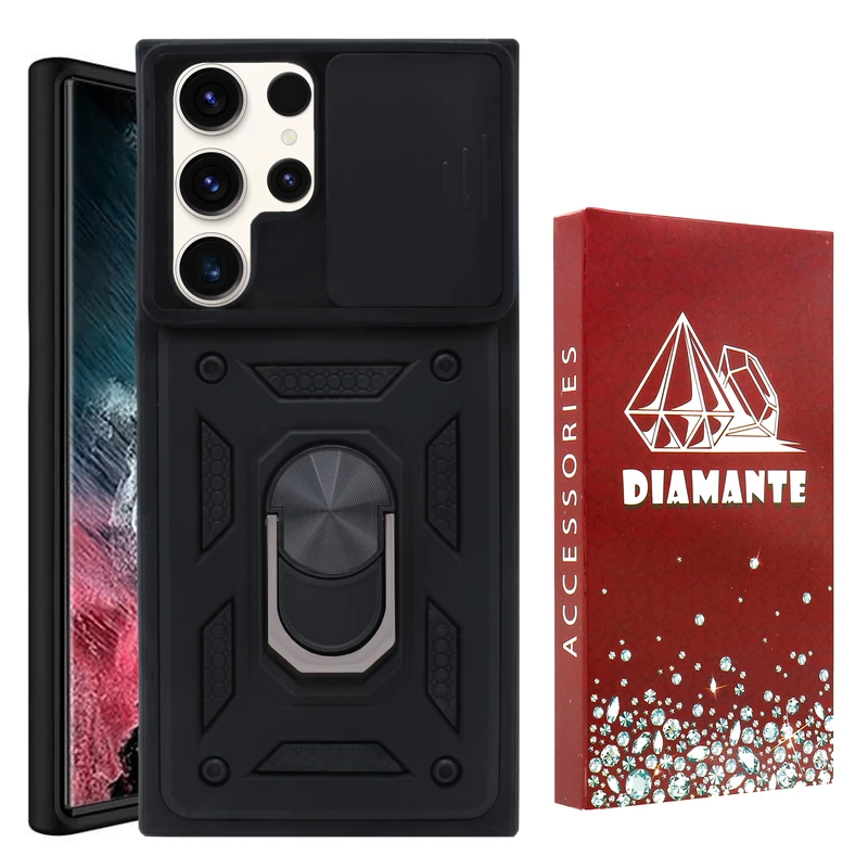 کاور دیامانته مدل Circle Ros مناسب برای گوشی موبایل سامسونگ Galaxy S22 Ultra