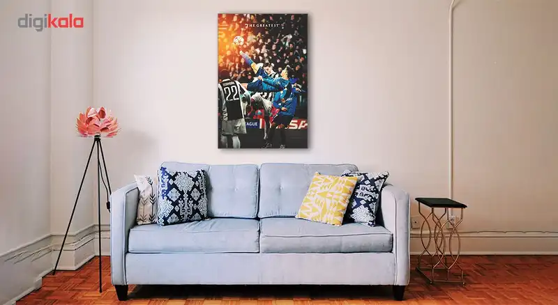 تابلو شاسی گالری دیکوماس طرح کریستیانو رونالدو کد CR7 DMS-T134