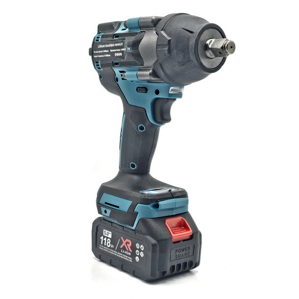 دریل پیچ گوشتی شارژی چکشی و بکس شارژی باس مدل براشلس کد 2PCS