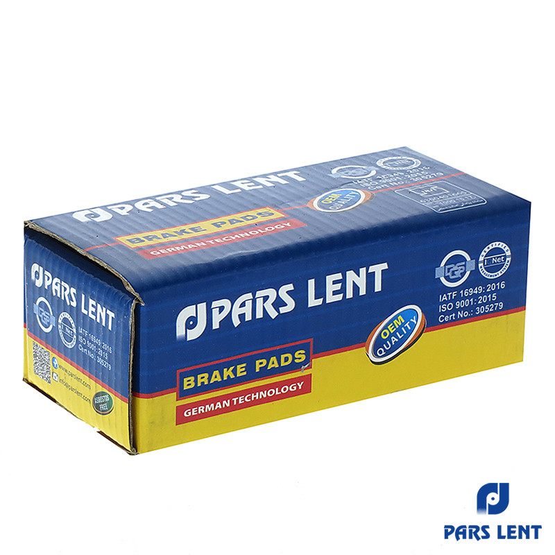 لنت ترمز جلو لنت پارس کد 23490 مناسب برای مزدا 323 GLX