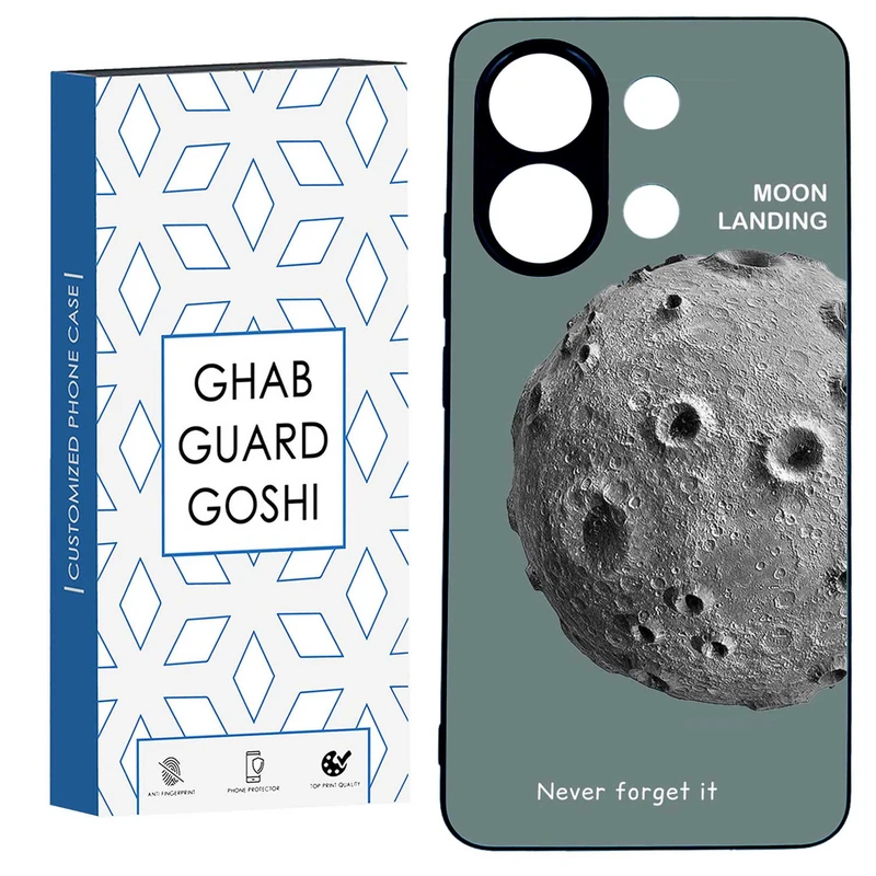 کاور قاب گارد گوشی طرح کره ماه کد TPU-035 مناسب برای گوشی موبایل شیائومی  REDMI NOTE 13 4G