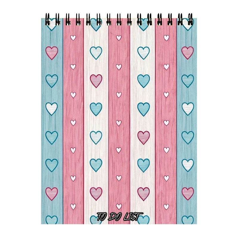 دفتر برنامه ریزی 60 برگ طرح قلب کد 378