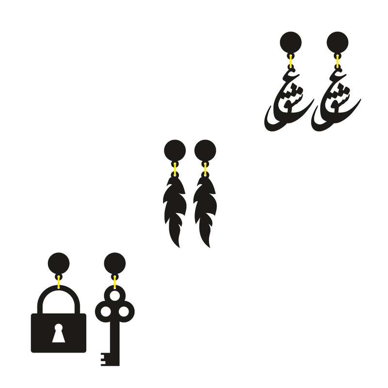 گوشواره دخترانه کد 314 مجموعه 3 عددی