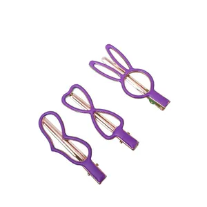 گیره مو زنانه مدل انبری بی نهایت بسته سه عددی