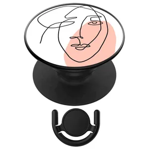 پایه نگهدارنده گوشی موبایل پاپ سوکت آکام مدل APSC002656 به همراه پاپ کلیپ