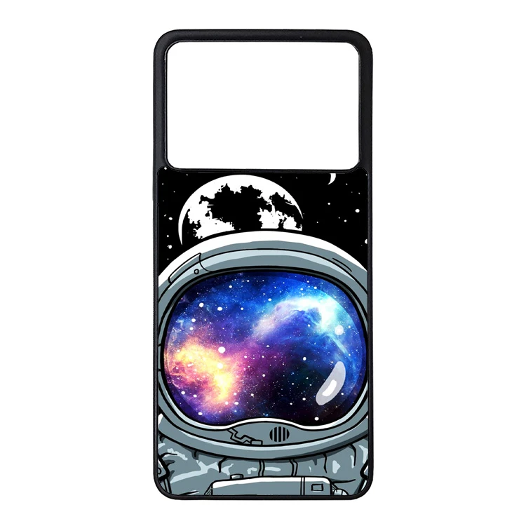 کاور گالری وبفر طرح فضانورد مناسب برای گوشی موبایل شیائومی poco f6 pro