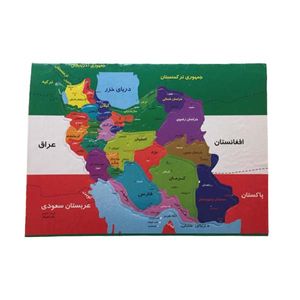 نقد و بررسی پازل 32 تکه مدل نقشه ایران کد101 توسط خریداران