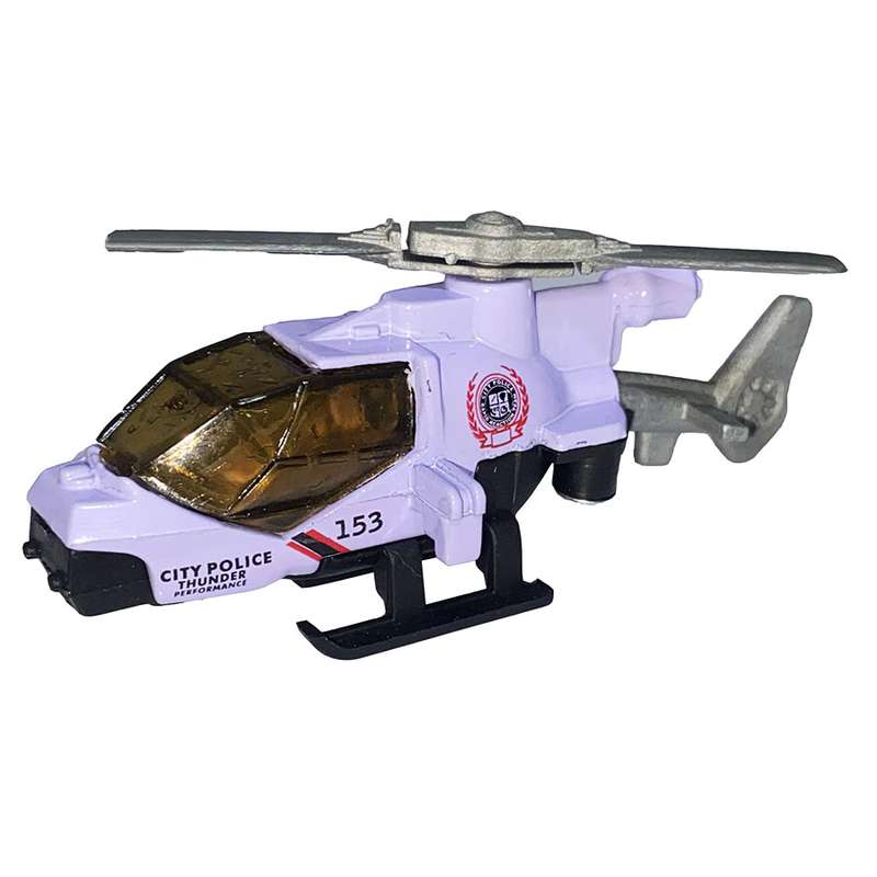 هلیکوپتر بازی مدل فلزی طرح پلیس DIE CAST کد JP3109