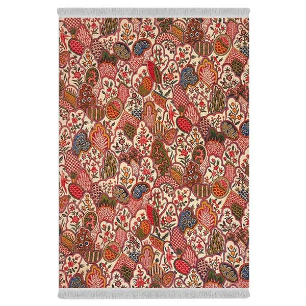 فرش پارچه‌ای دفه مدل فرشینه هازان مخمل کد 176