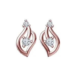  گوشواره طلا 18 عیار زنانه قیراط کد GH782