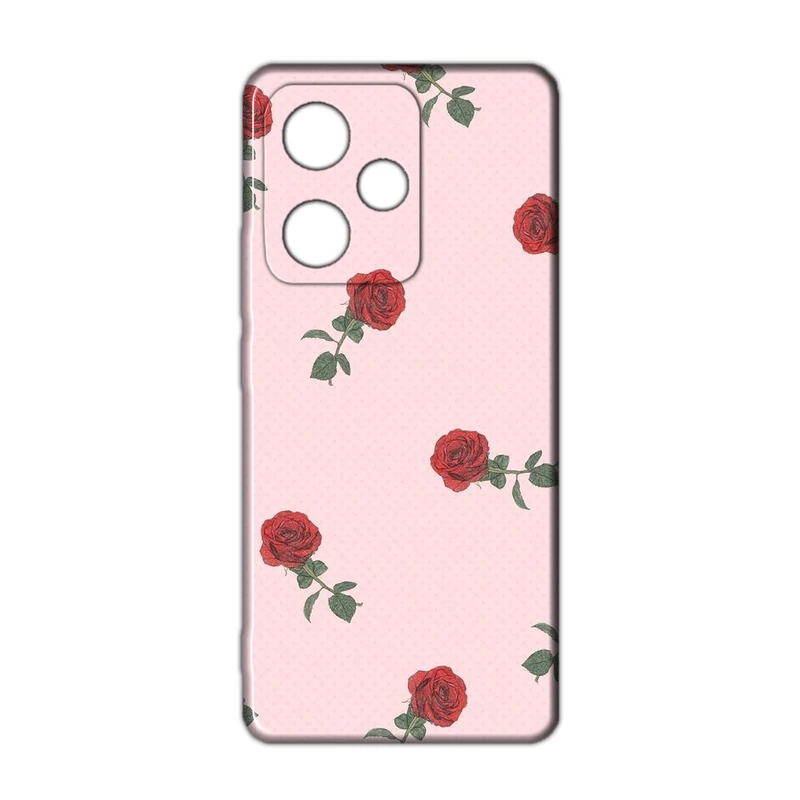 کاور مدل گل کد 020 مناسب برای گوشی موبایل شیائومی Redmi 13