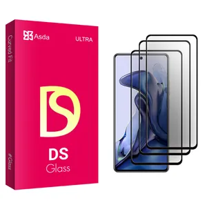 Asda DS Glass Ceramics Screen Protector For Xiaomi 11T 5G 21081111RG Pack Of 3