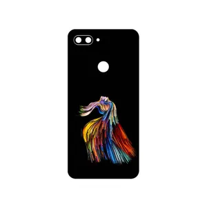 MAHOOT Rainbow Hair Digital Art Cover Sticker for Xiaomi Mi 8 Lite
