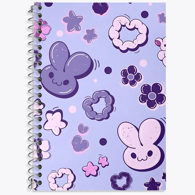 دفتر لغت 50 برگ خندالو طرح خرگوش بامزه کد N5454