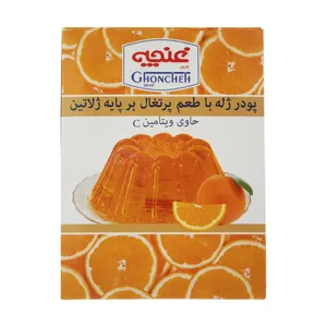 پودر ژله غنچه با طعم پرتقال  - 100 گرم