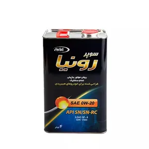 روغن موتور ایرانول مدل سوپر رونیا 0W-20 حجم 4 لیتر
