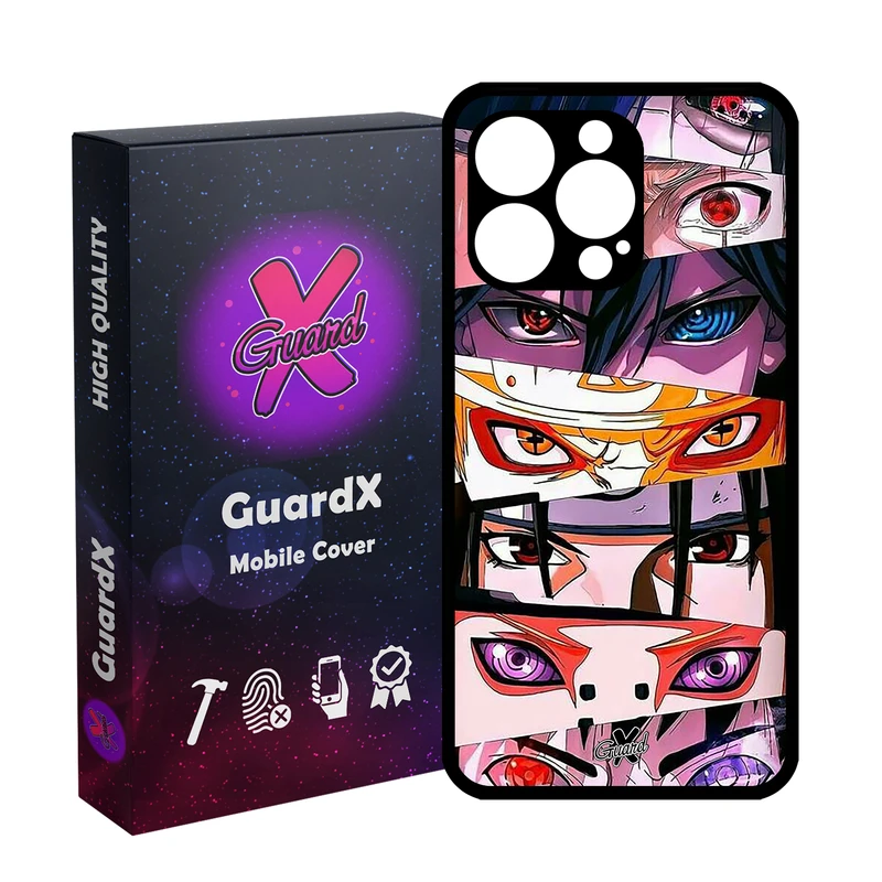 کاور گارد ایکس طرح ناروتو انیمه مدل Glass10547 مناسب برای گوشی موبایل اپل iPhone 13 Pro
