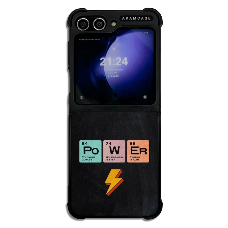 کاور آکام مدل AMC-WSGZFLIP5-SCIENCE-17 مناسب برای گوشی موبایل سامسونگ Galaxy Z Flip 5