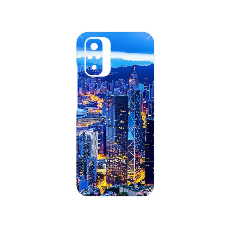 برچسب پوششی ماهوت مدل Hong Kong City مناسب برای گوشی موبایل شیائومی Redmi Note 10