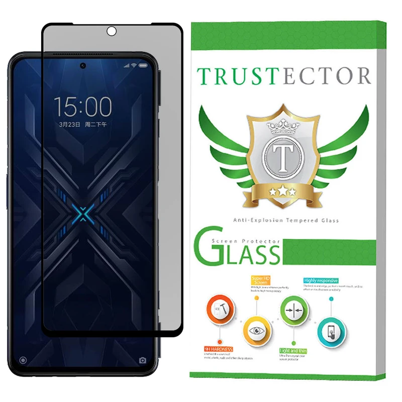 محافظ صفحه نمایش حریم شخصی تراستکتور مدل PRF-T مناسب برای گوشی موبایل شیائومی Black Shark 4