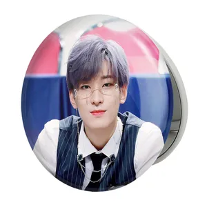 آینه جیبی خندالو طرح ونوو گروه سونتین Seventeen مدل تاشو کد 21645 