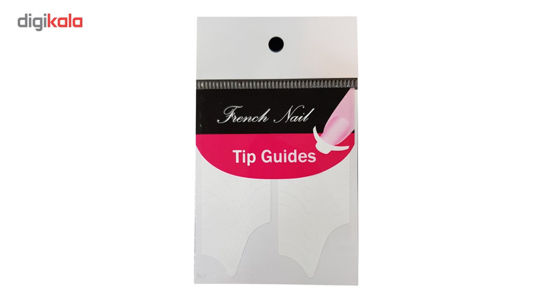 برچسپ فرنچ ناخن Tip Guide مدل دابل کرو