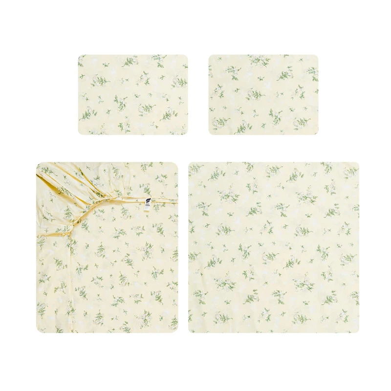 سرویس ملحفه 2 نفر 4 تکه آدنو مدل سارا کد IR222