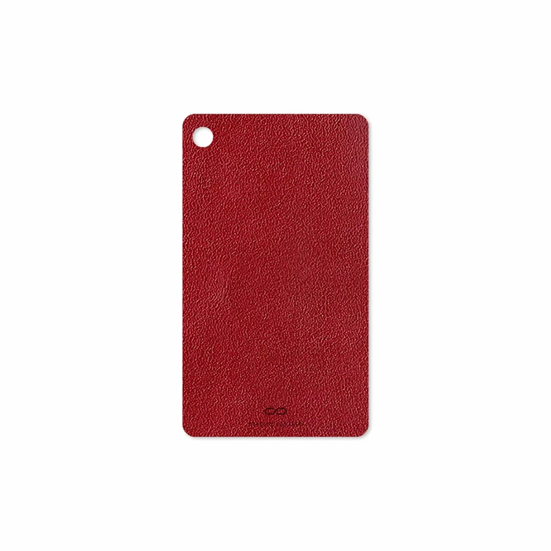 برچسب پوششی ماهوت مدل Red-Leather مناسب برای تبلت لنوو Tab M7 2019