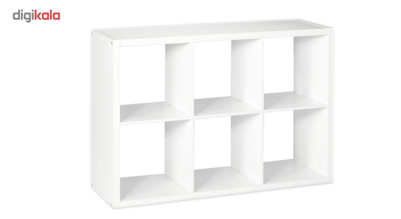 کتابخانه سرو چوب مدل6Cube
