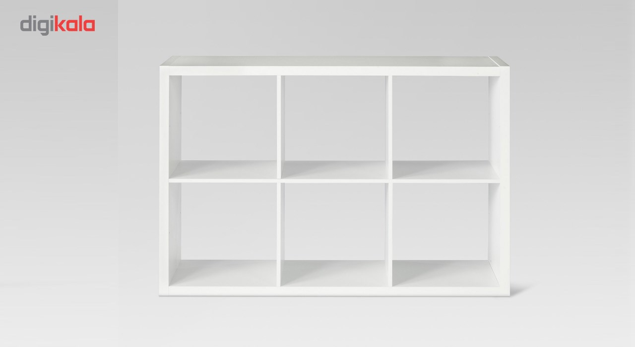 کتابخانه سرو چوب مدل6Cube