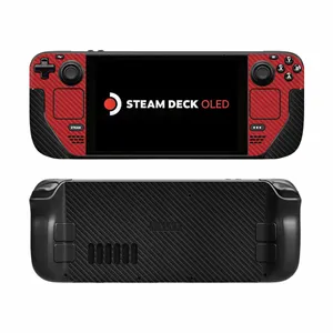 MAHOOT Valve Steam Deck OLED_Red Fiber-Carbon Fiber