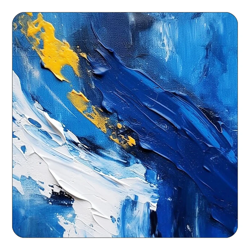 مگنت کاکتی طرح نقاشی رنگ روغن مدل mp70375