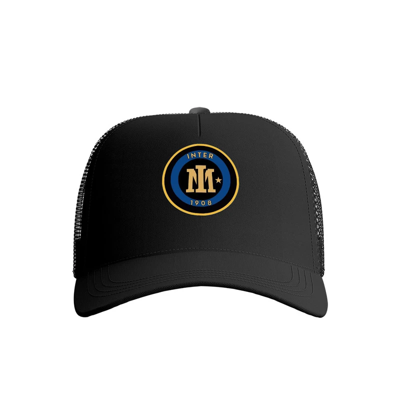 کلاه کپ پاد آفرین مدل فوتبالی اینتر میلان کد 706