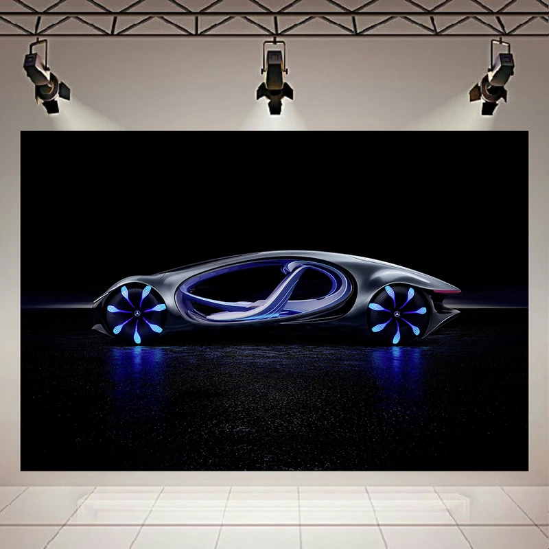 تابلو بوم طرح ماشین مدل Mercedes-benz vision AVTR کد AR1060