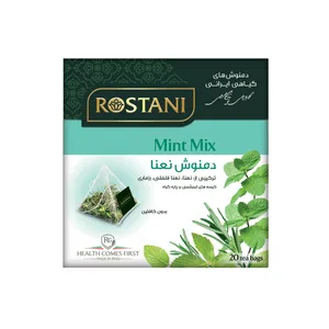 دمنوش گیاهی نعنا رستنی  مدل Mint Mix بسته 20 عددی