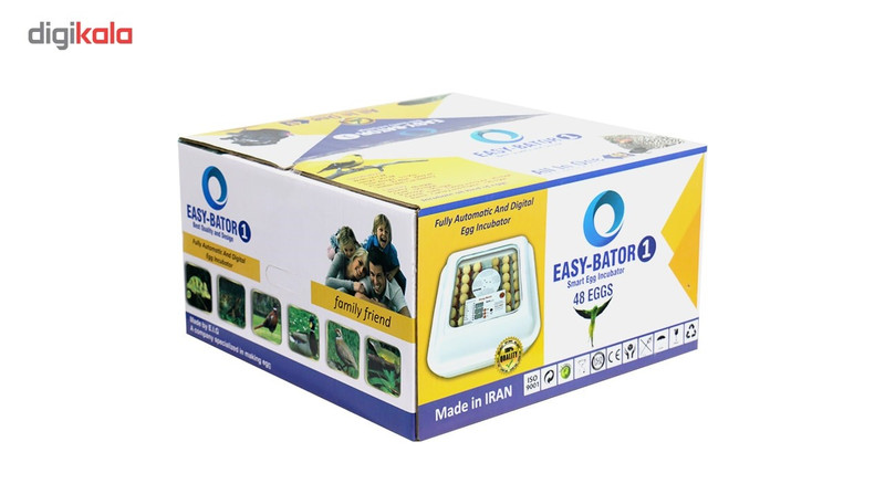 دستگاه جوجه کشی 48 تایی مدل easy-bator1