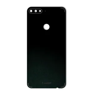 MAHOOT Black-suede Special Cover Sticker for Huawei Y7 Prime 2018