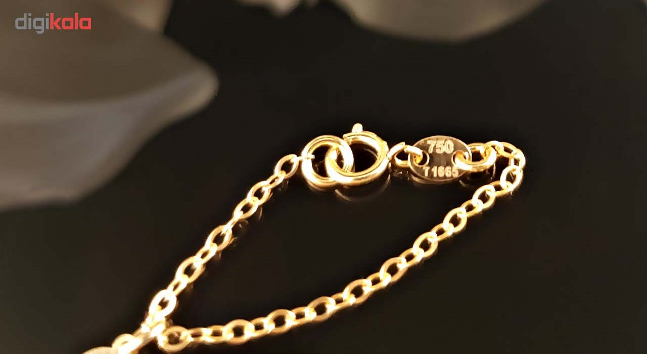 آویز ساعت طلا 18 عیار گالری آمانژ مدل D141