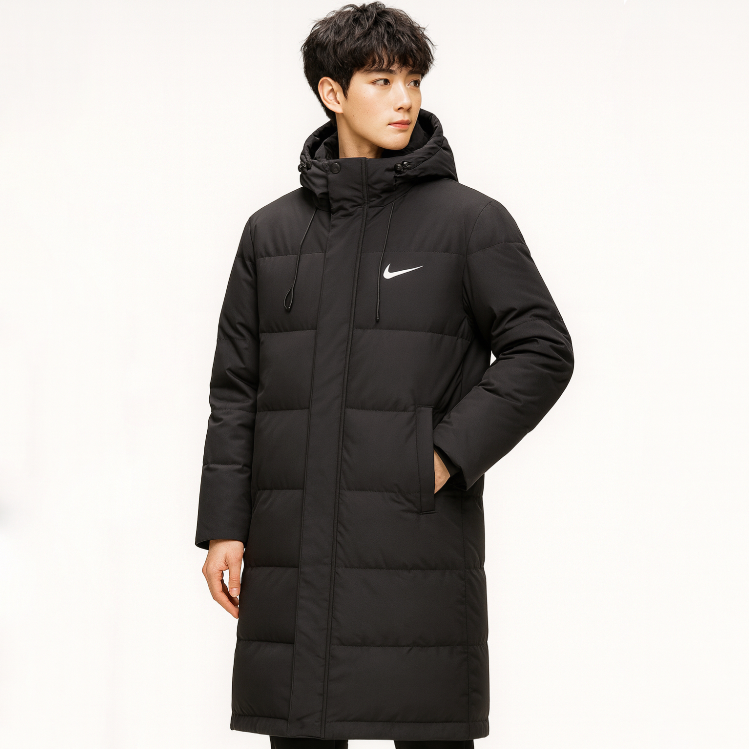 کاپشن بلند مردانه مدل nordic