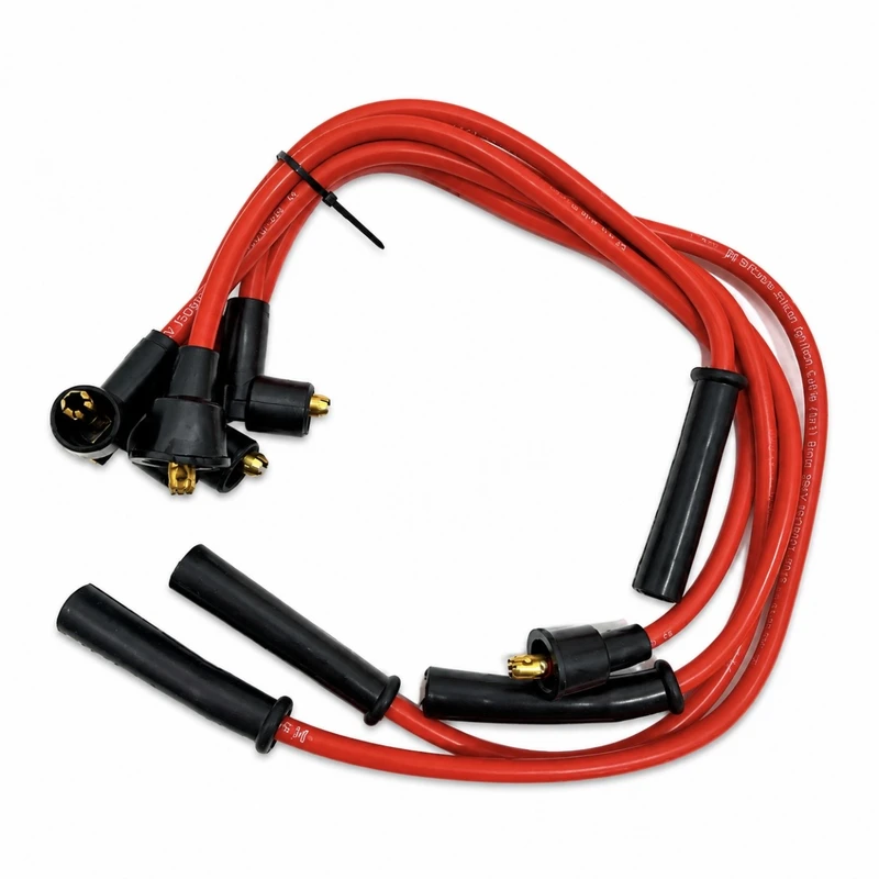 وایر شمع تقویتی پی اس پی کد 011 مناسب برای پراید کاربراتور بنزینی و دوگانه سوز بسته 5 عددی