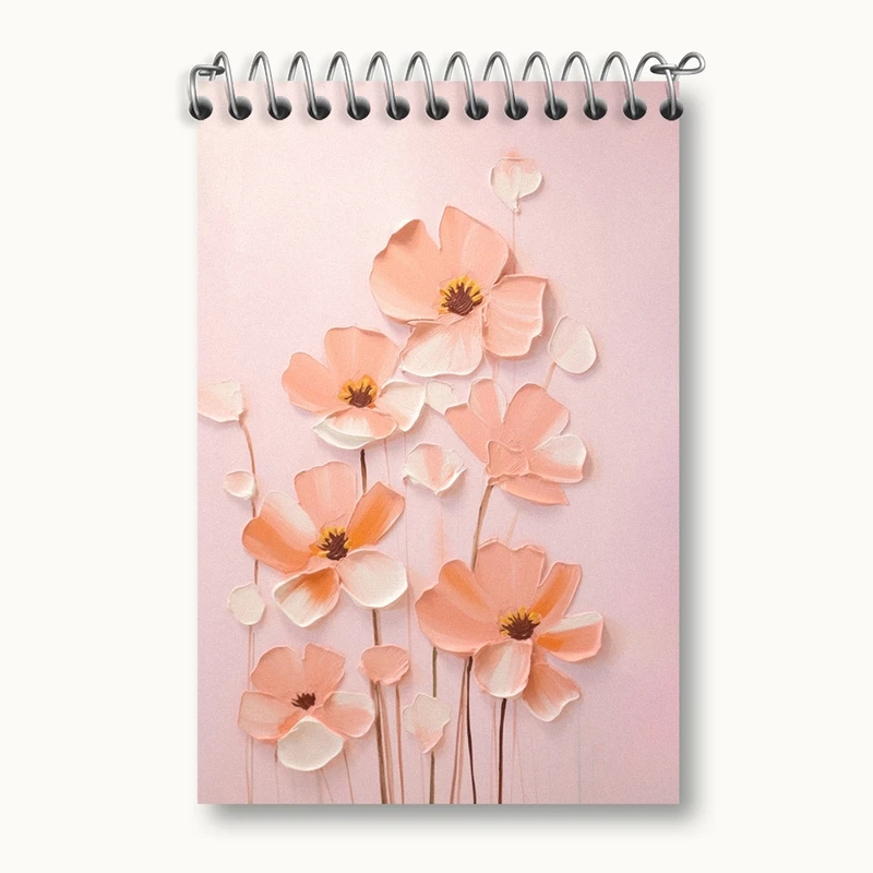 دفتر یادداشت 50 برگ خندالو مدل گل (Flower) کد F2584