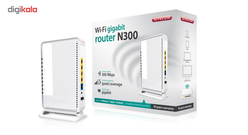 مودم روتر ADSL2 PLUS بی سیم N300 سایتکام مدل WLM4600